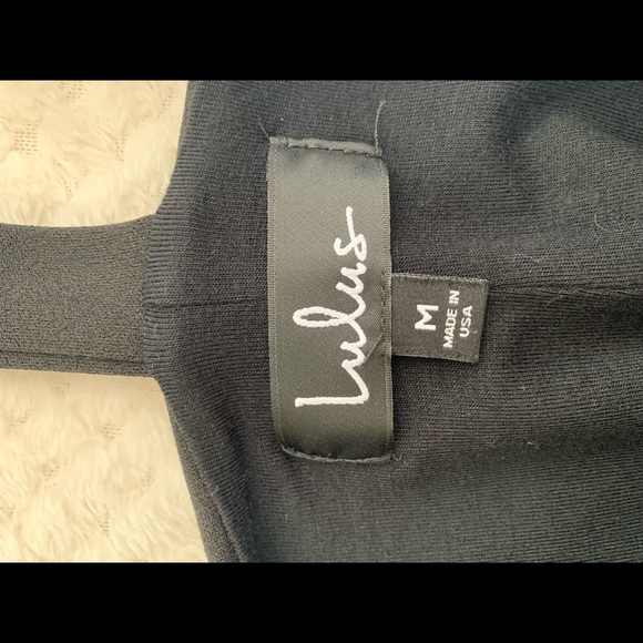 Lulus Black Dress - Picture 4 of 4